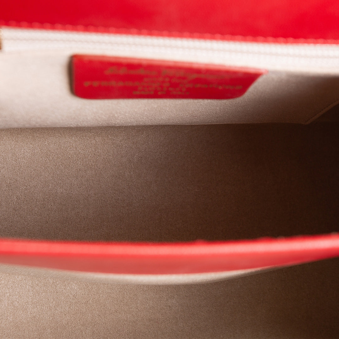 FERRAGAMO Gancini Top Handle Bag