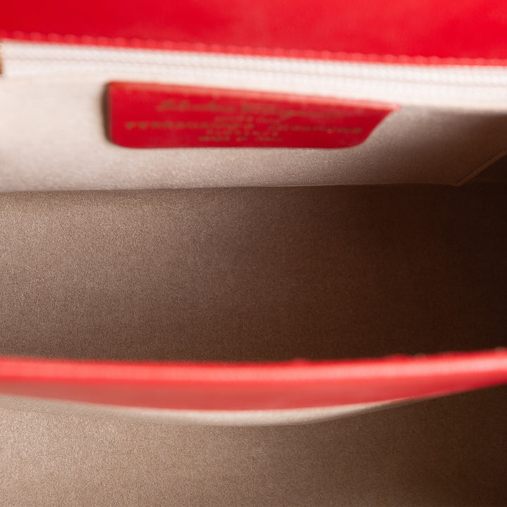 FERRAGAMO Gancini Top Handle Bag