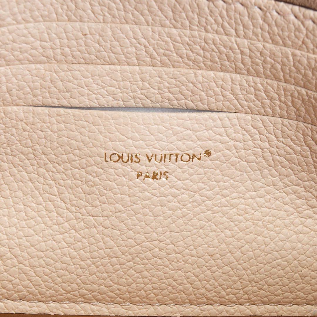 LOUIS VUITTON Monogram Empreinte Ivy Wallet on Chain