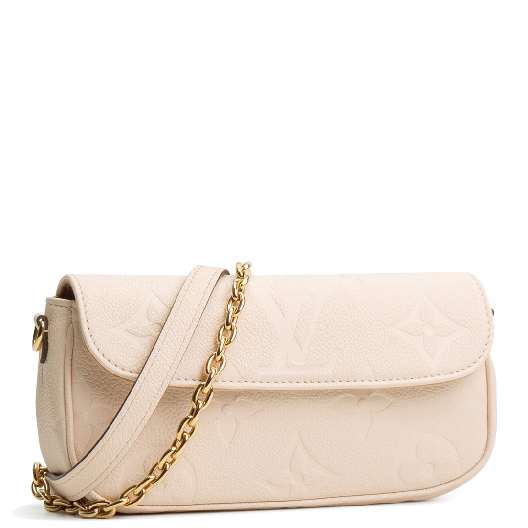 LOUIS VUITTON Monogram Empreinte Ivy Wallet on Chain