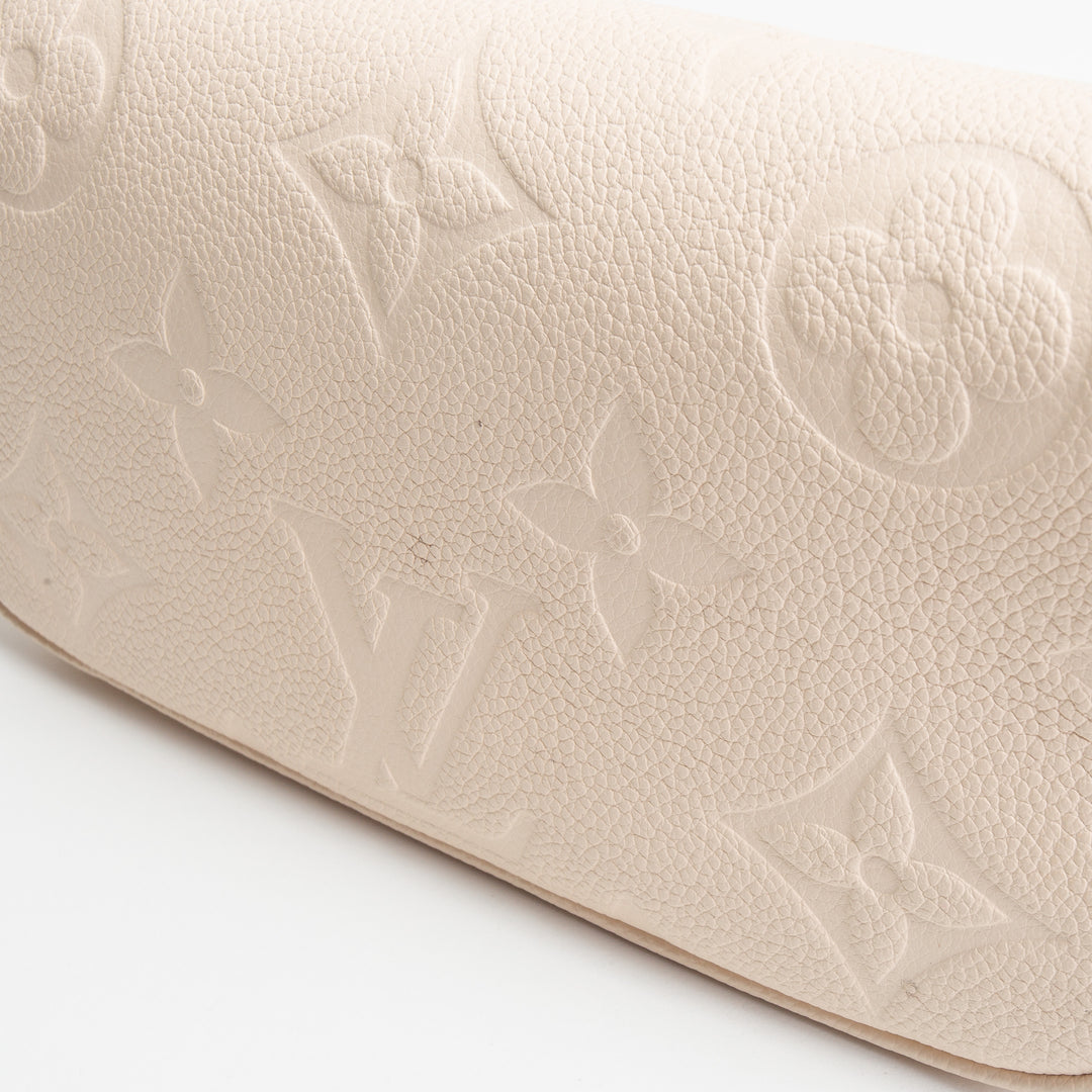 LOUIS VUITTON Monogram Empreinte Ivy Wallet on Chain