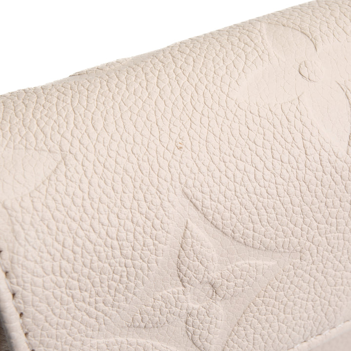 LOUIS VUITTON Monogram Empreinte Ivy Wallet on Chain
