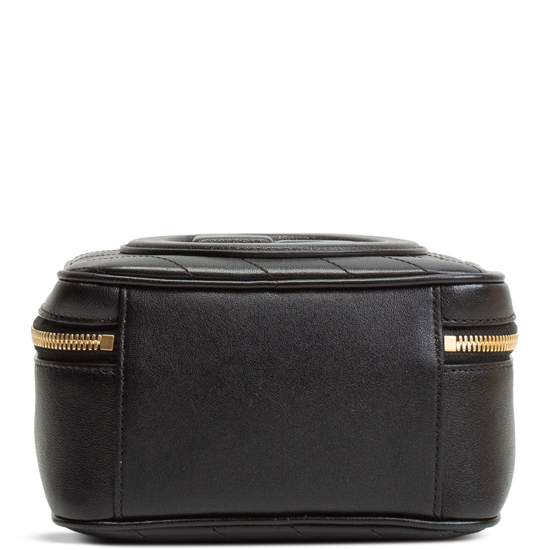 GUCCI Leather Blondie Top Handle - Black