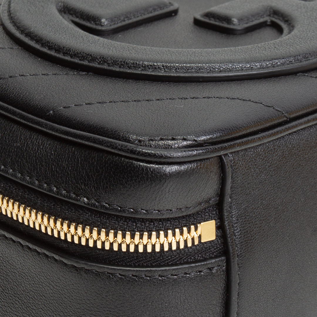 GUCCI Leather Blondie Top Handle - Black