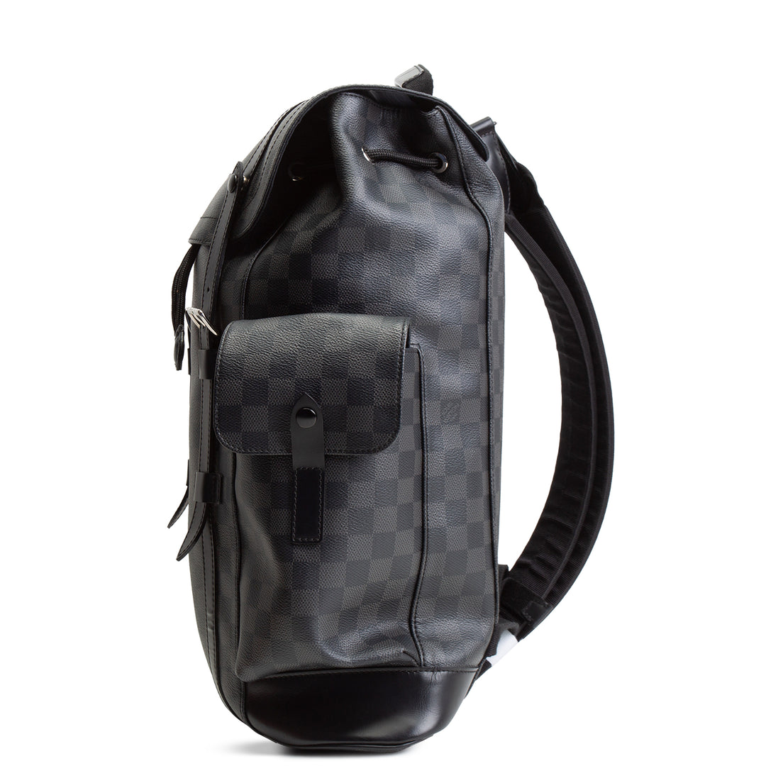 LOUIS VUITTON Christopher Backpack Damier Graphite