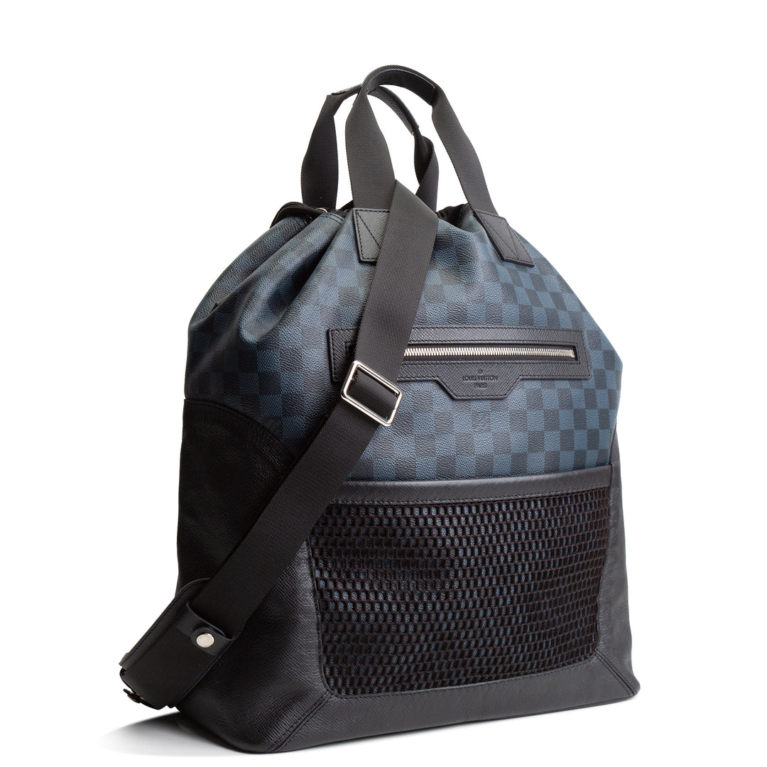 LOUIS VUITTON Damier Cobalt Matchpoint Hybrid Backpack