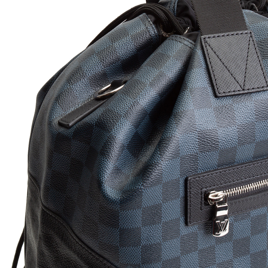 LOUIS VUITTON Damier Cobalt Matchpoint Hybrid Backpack