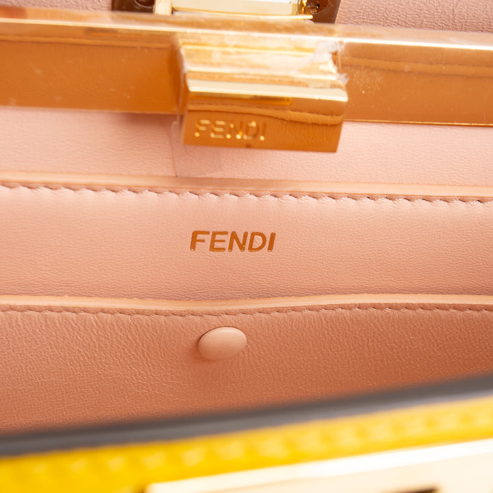 FENDI Peekaboo East-West I See You - Yellow
