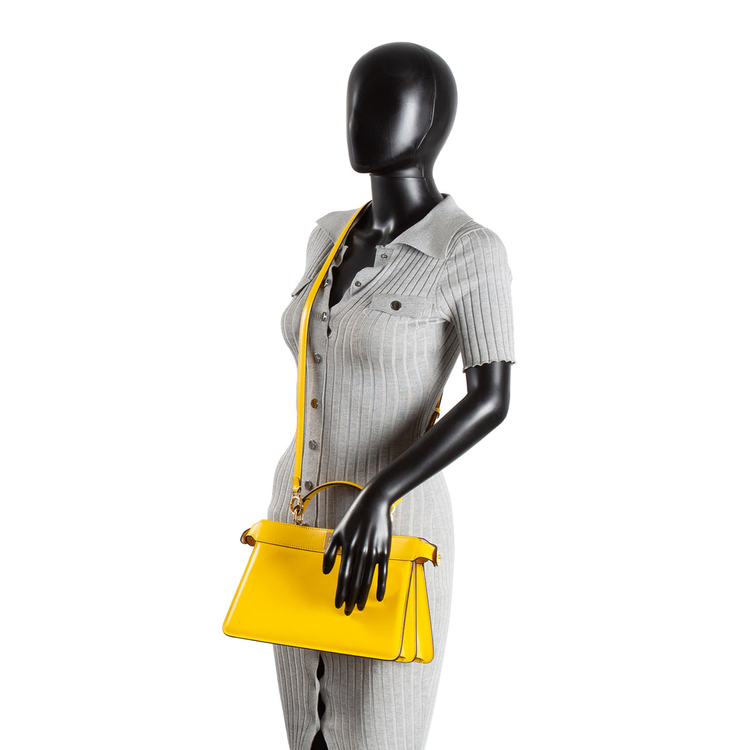 FENDI Peekaboo East-West I See You - Yellow