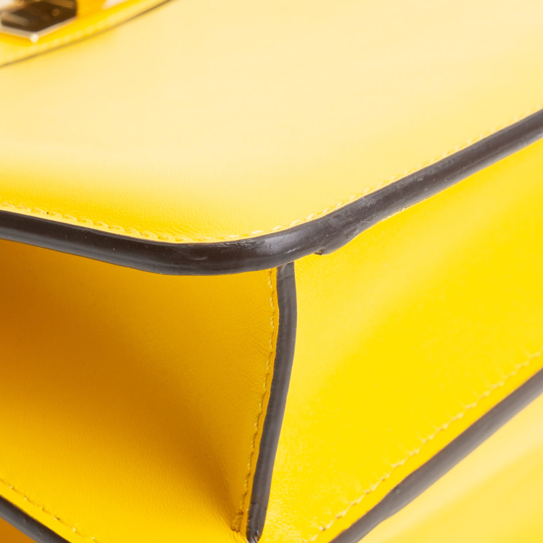 FENDI Peekaboo East-West I See You - Yellow