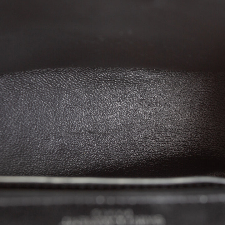 SAINT LAURENT Vicky Monogram Sequin Stripe Bag