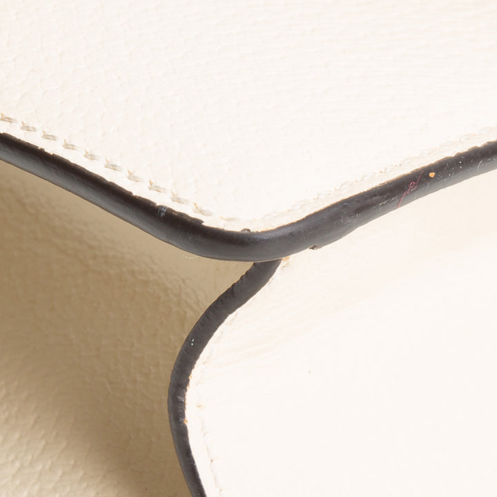 GUCCI Dionysus Leather Shoulder Bag Mini - Mystic White