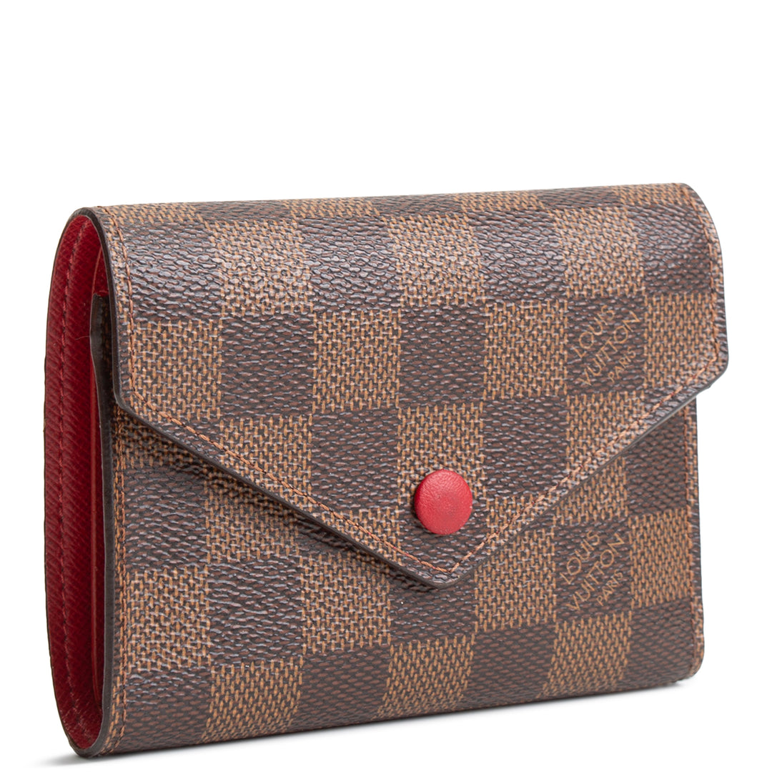 LOUIS VUITTON Victorine Wallet Damier Ebene