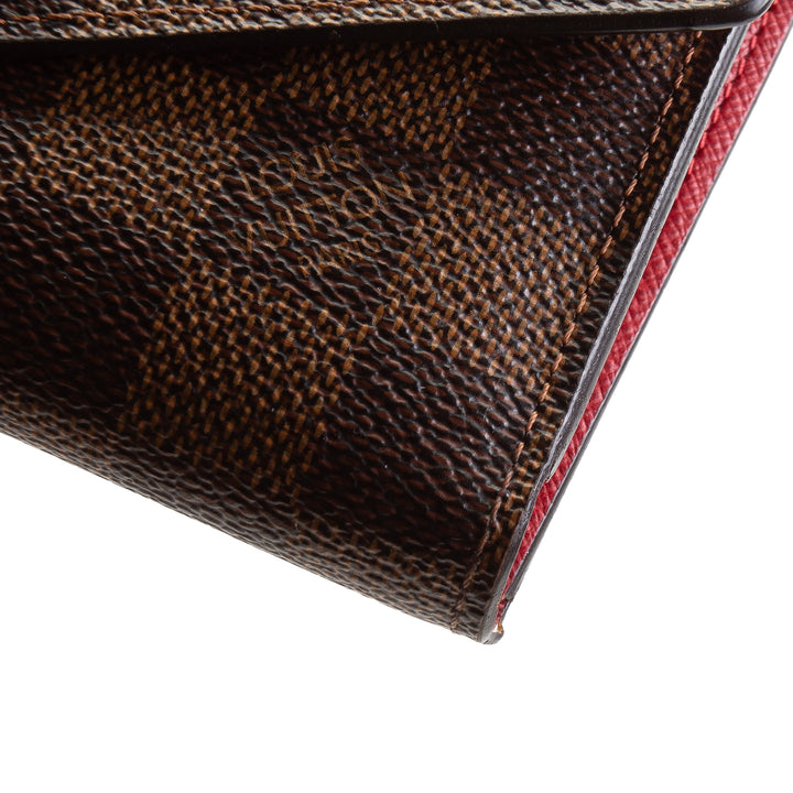 LOUIS VUITTON Victorine Wallet Damier Ebene