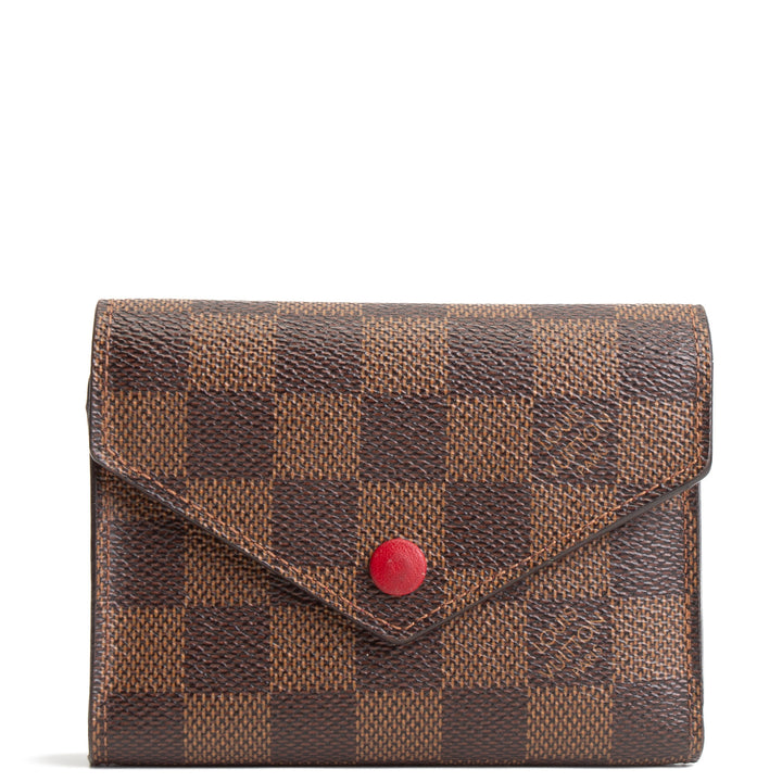 LOUIS VUITTON Victorine Wallet Damier Ebene