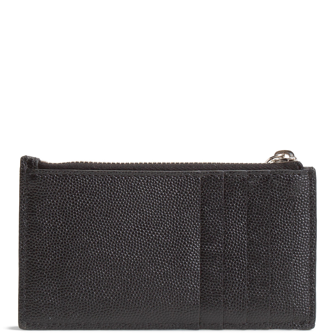 SAINT LAURENT YSL Small Zip Top Card Case