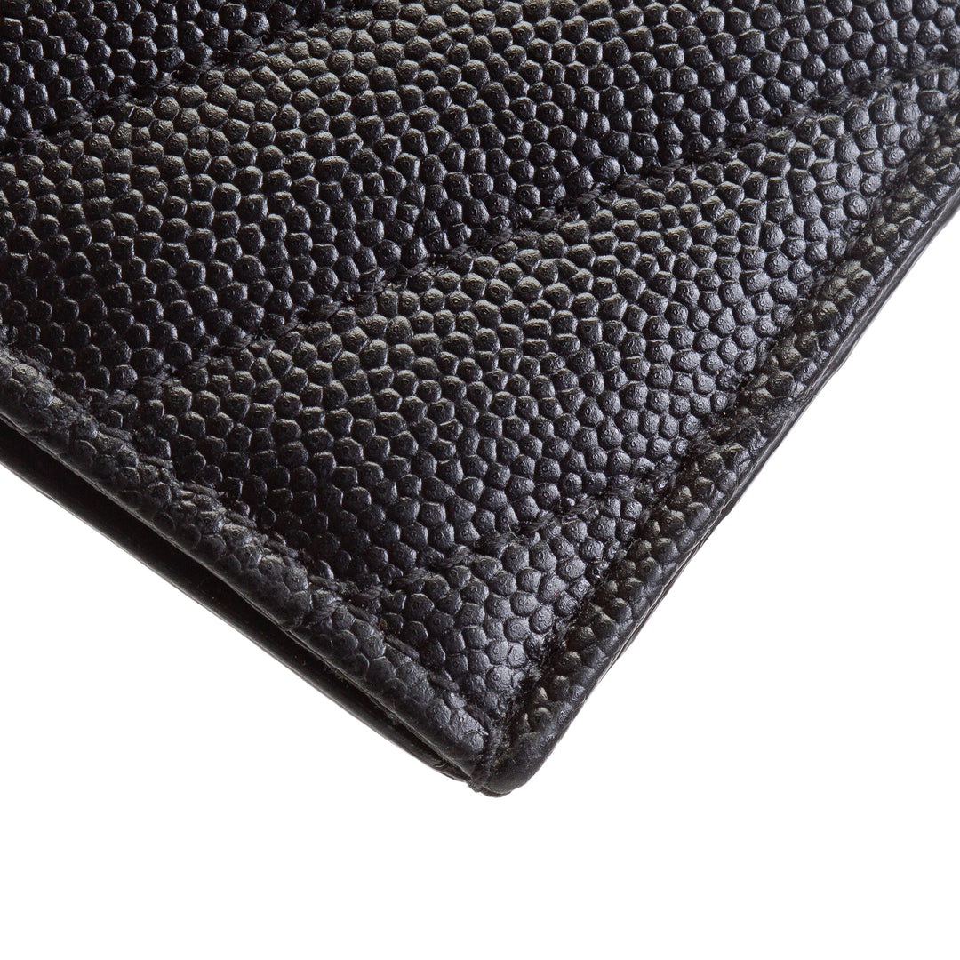 SAINT LAURENT YSL Small Zip Top Card Case