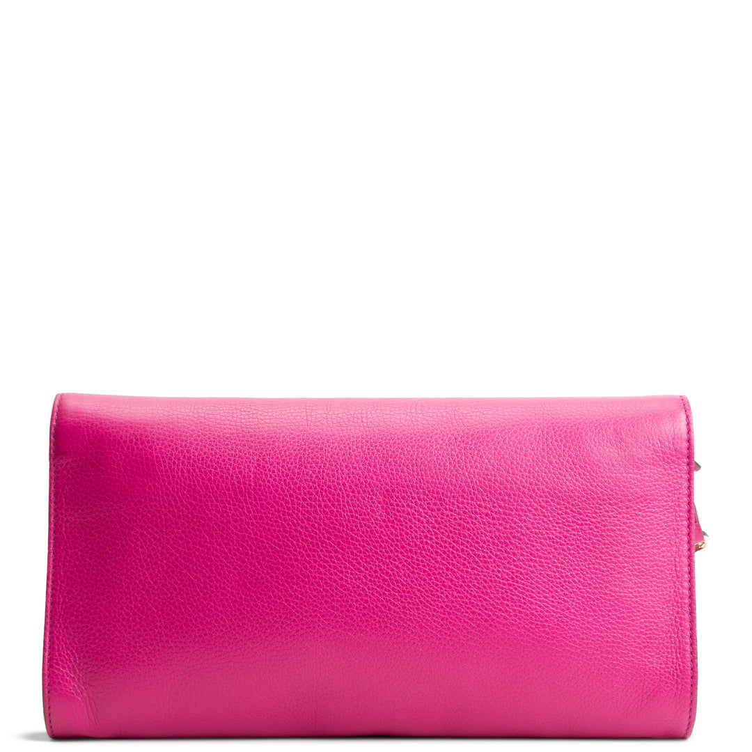 GUCCI Soho Disco Clutch - Magenta