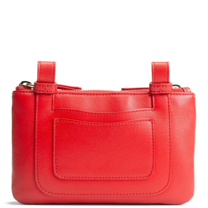 CHANEL CC Mania Double Waist Bag - Red