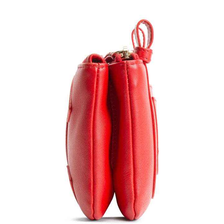 CHANEL CC Mania Double Waist Bag - Red