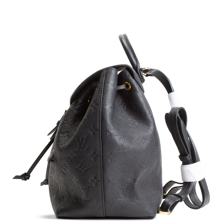 LOUIS VUITTON Monogram Empreinte Montsouris Backpack - Black