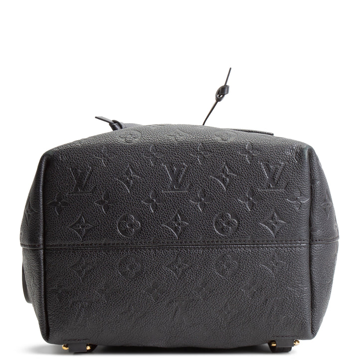 LOUIS VUITTON Monogram Empreinte Montsouris Backpack - Black