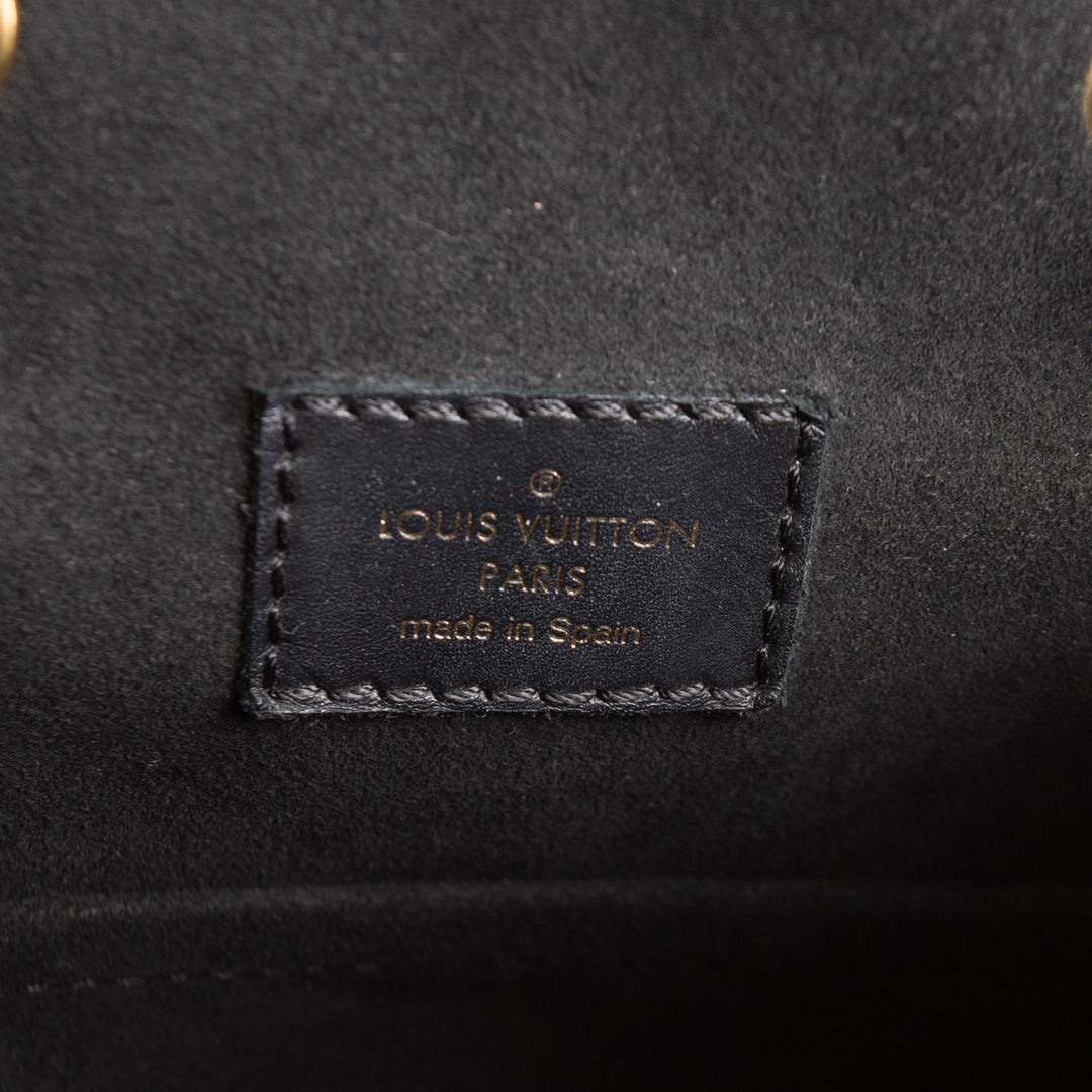 LOUIS VUITTON Monogram Empreinte Montsouris Backpack - Black