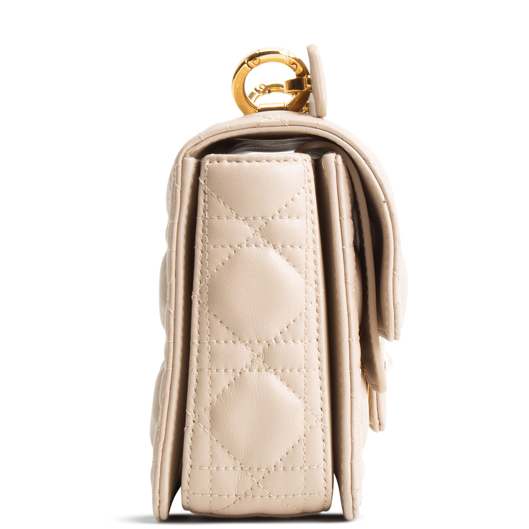 DIOR Jolie Top Handle Bag - Small Cannage Calfskin