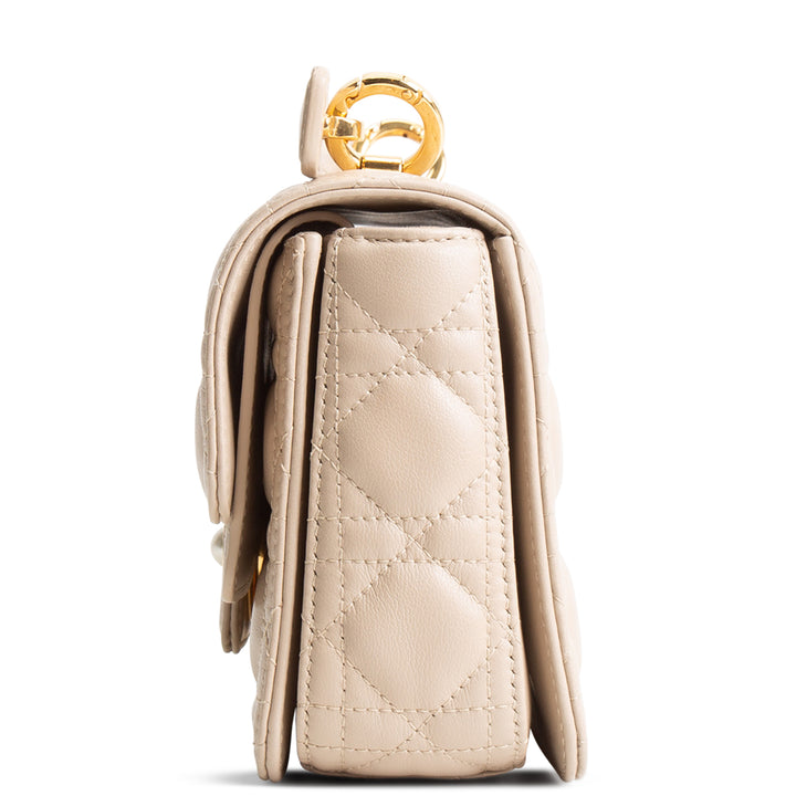 DIOR Jolie Top Handle Bag - Small Cannage Calfskin