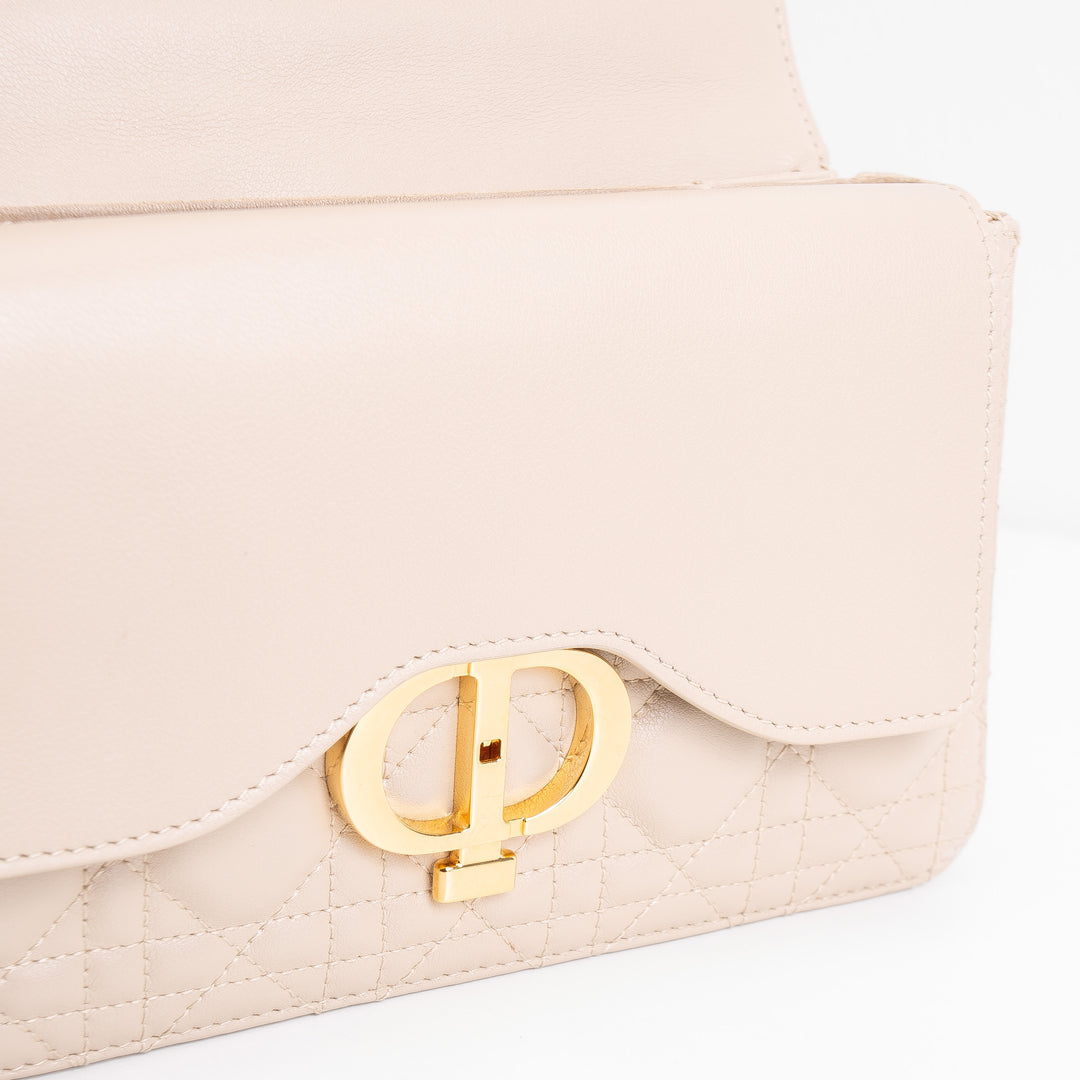 DIOR Jolie Top Handle Bag - Small Cannage Calfskin