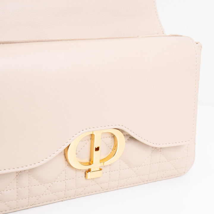 DIOR Jolie Top Handle Bag - Small Cannage Calfskin