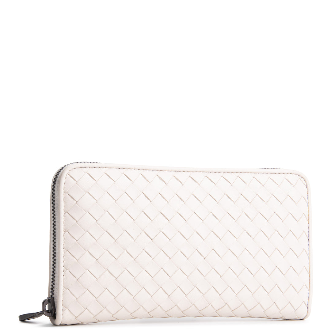 BOTTEGA VENETA Intrecciato Continental Zip Wallet