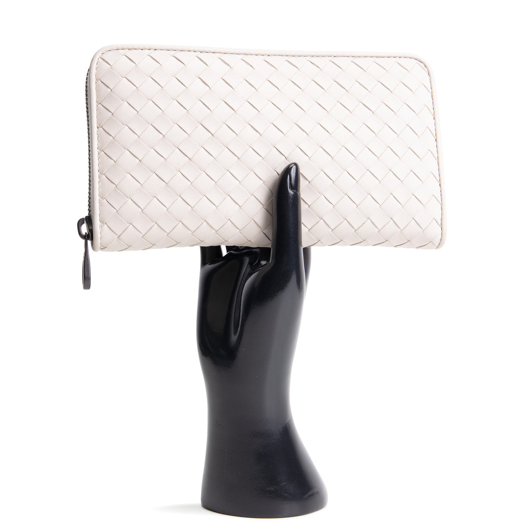 BOTTEGA VENETA Intrecciato Continental Zip Wallet