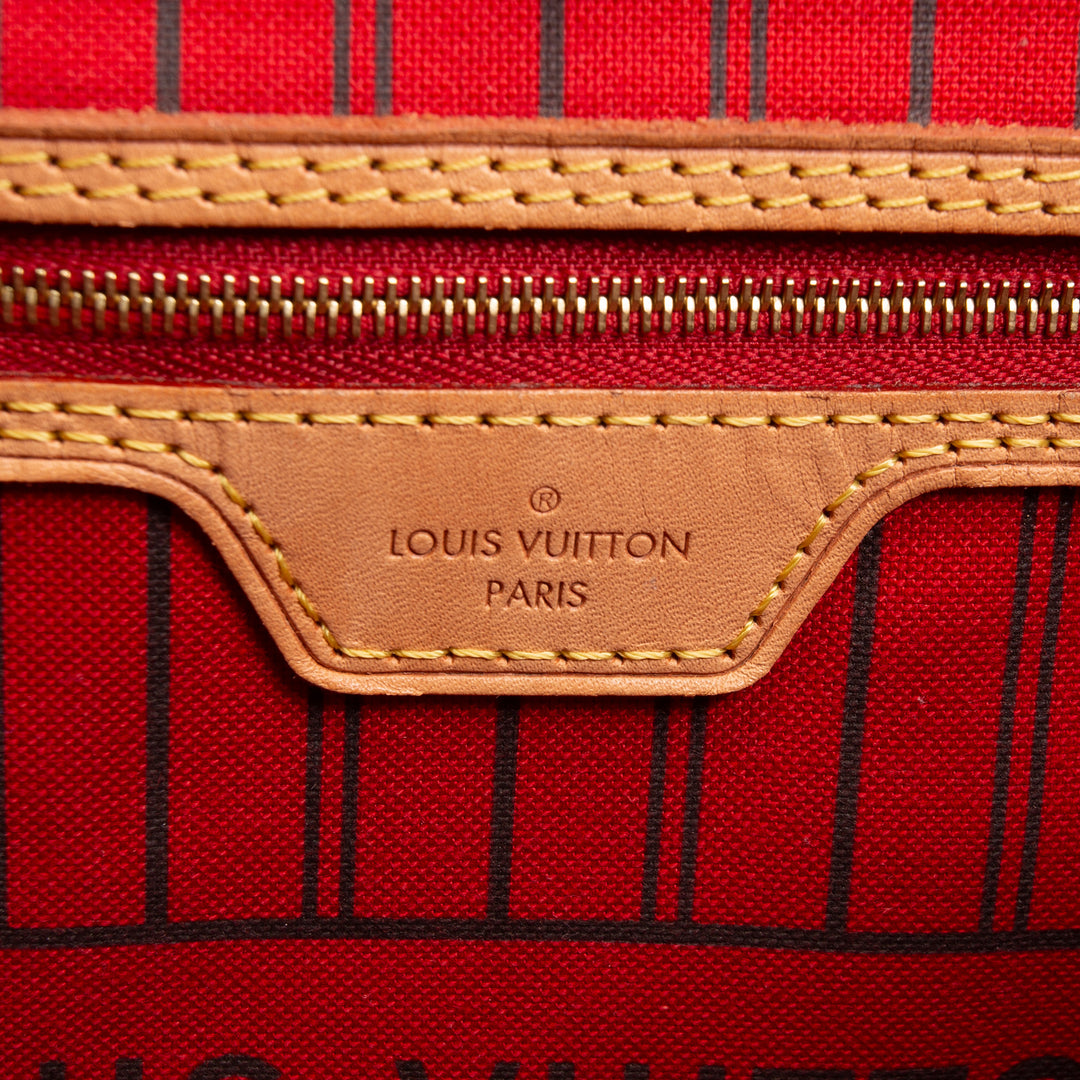 LOUIS VUITTON Neverfull Monogram MM w/ pouch