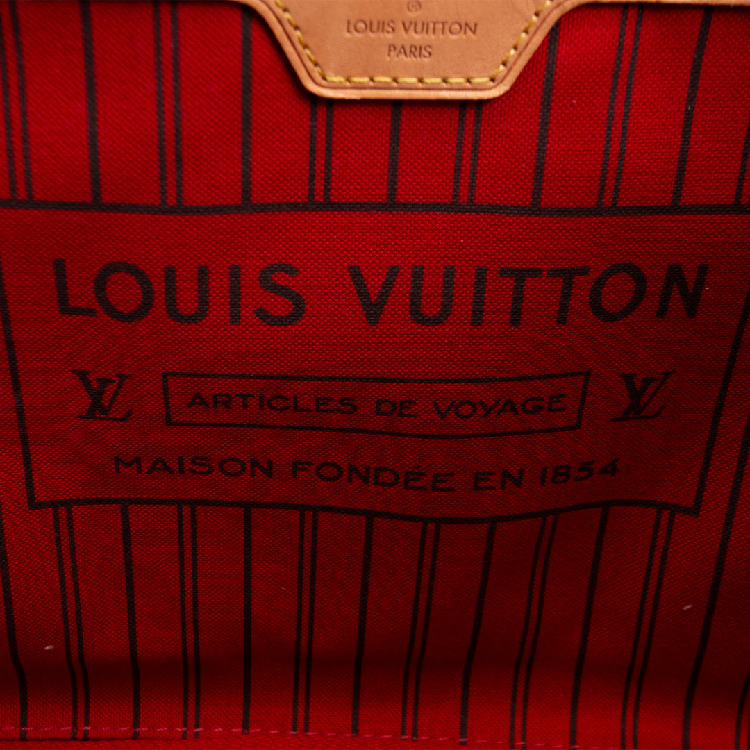 LOUIS VUITTON Neverfull Monogram MM w/ pouch