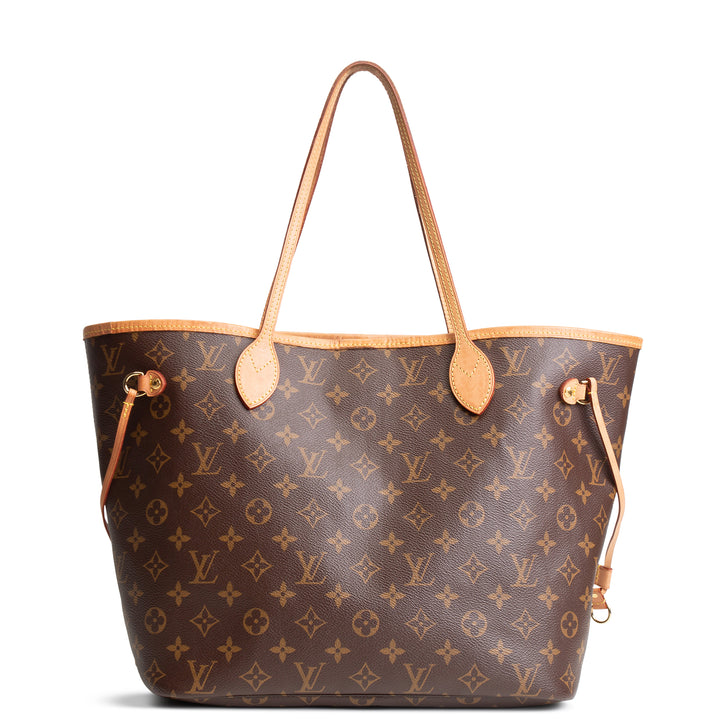 LOUIS VUITTON Neverfull Monogram MM w/ pouch