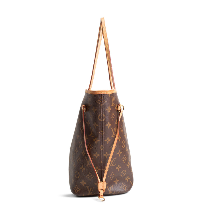 LOUIS VUITTON Neverfull Monogram MM w/ pouch