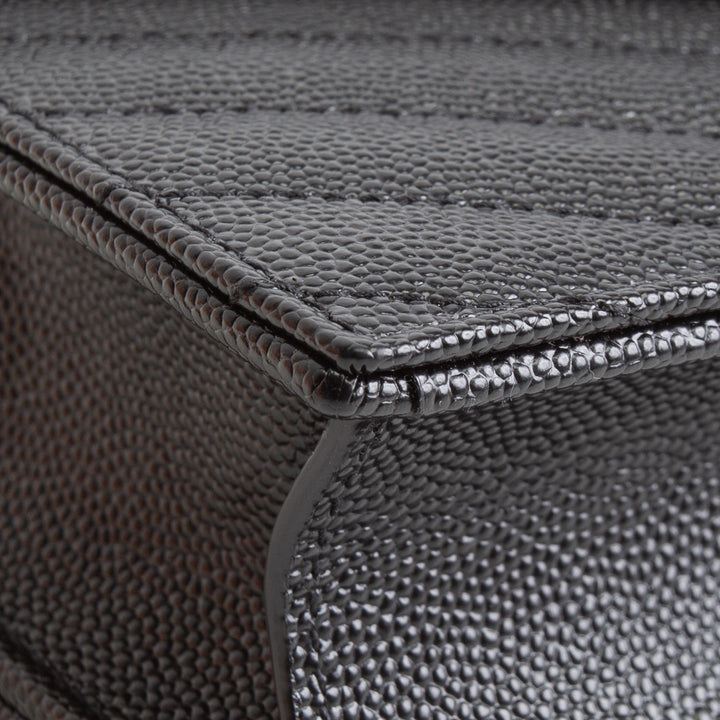 SAINT LAURENT Cassandra Envelope Wallet on Chain