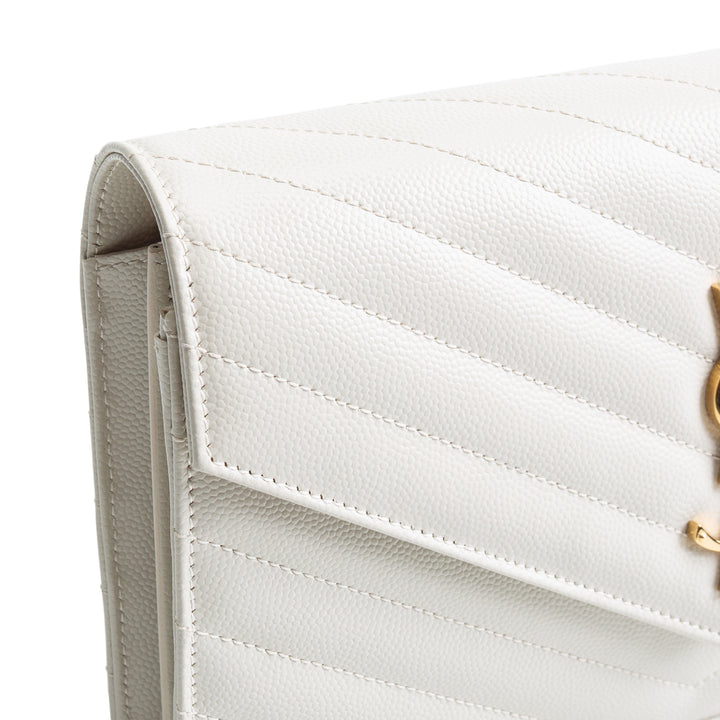 Saint Laurent Cassandre Envelope Wallet on Chain