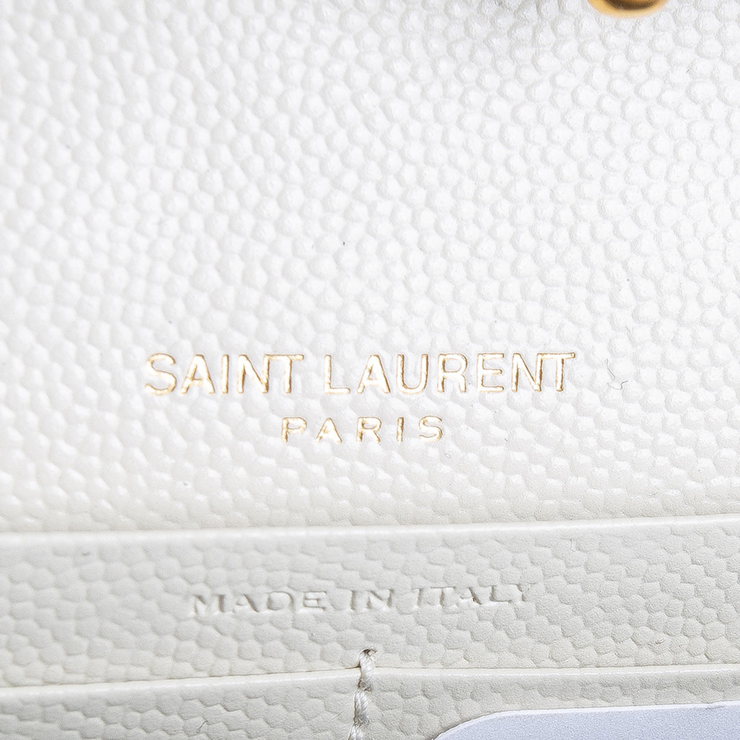 Saint Laurent Cassandre Envelope Wallet on Chain