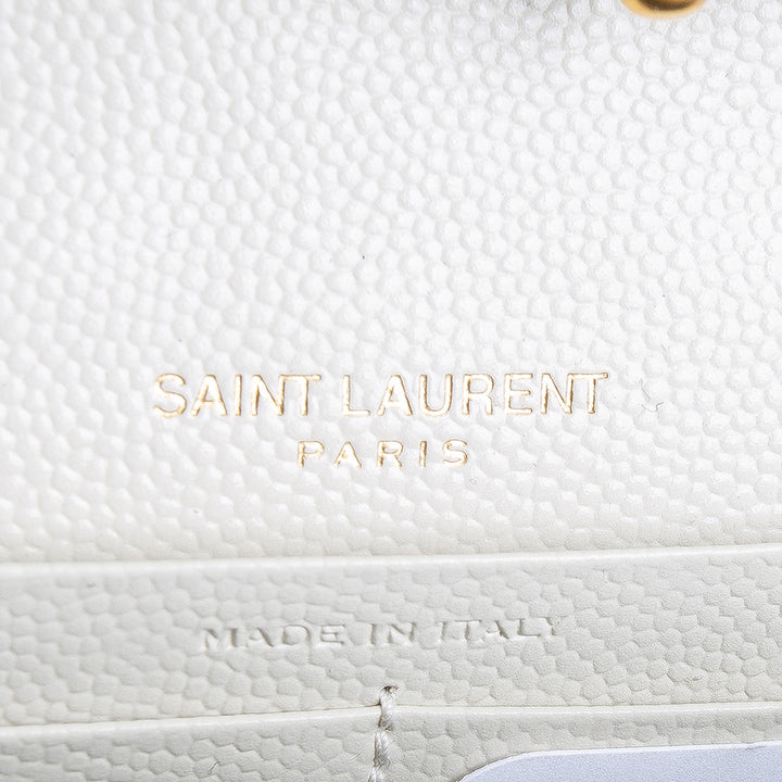 Saint Laurent Cassandre Envelope Wallet on Chain