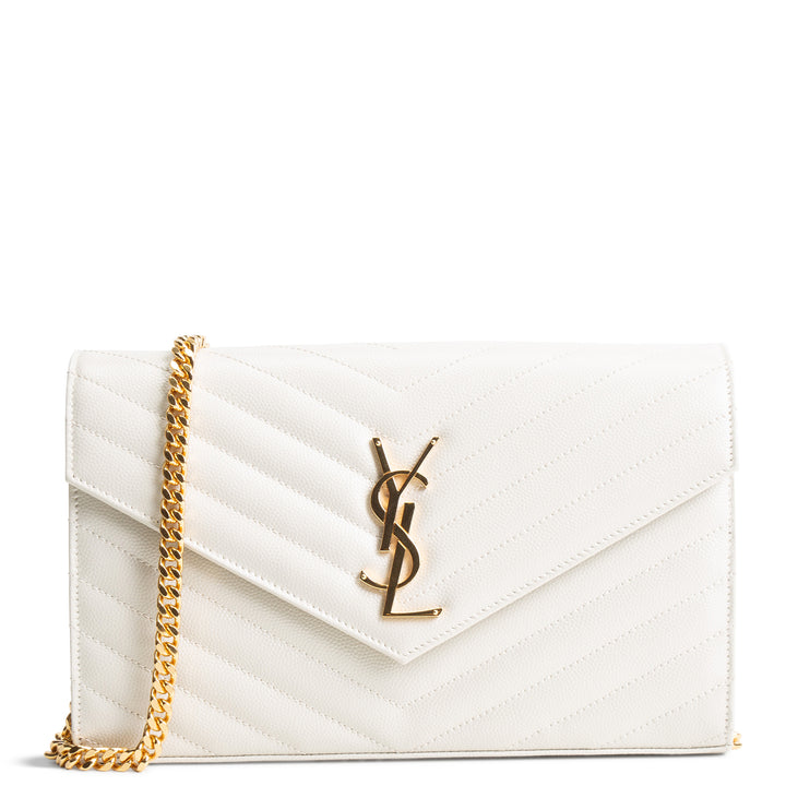 Saint Laurent Cassandre Envelope Wallet on Chain