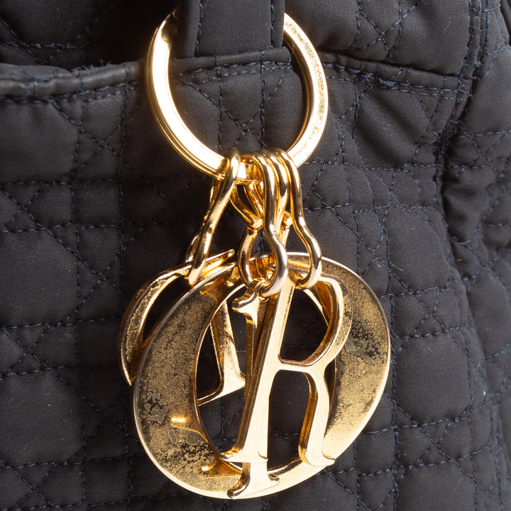 DIOR Lady Dior Cannage Nylon Shoulder Bag OUTLET FINAL SALE