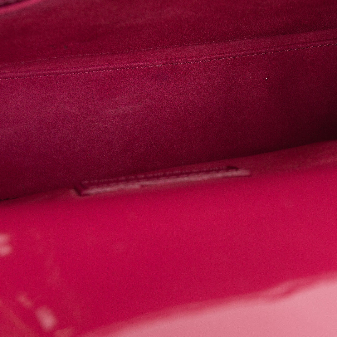 DIOR Lady Dior Patent - Small w/ Strap