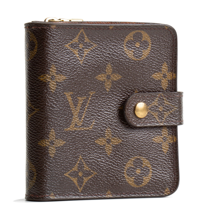 LOUIS VUITTON Vintage Monogram Vintage Bifold Wallet Compact OUTLET FINAL SALE