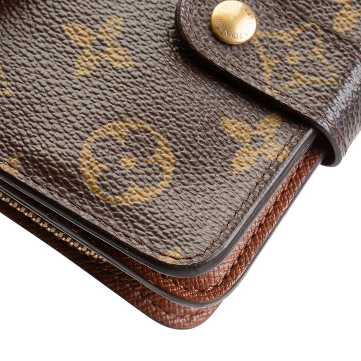 LOUIS VUITTON Vintage Monogram Vintage Bifold Wallet Compact OUTLET FINAL SALE