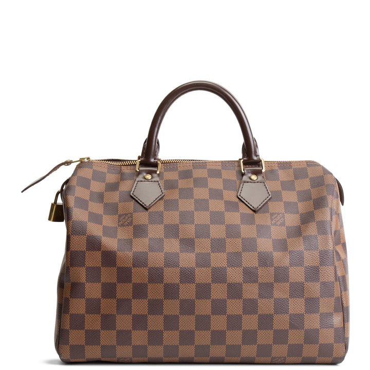 LOUIS VUITTON Damier Ebene Speedy 30