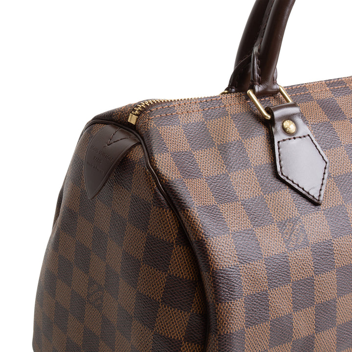 LOUIS VUITTON Damier Ebene Speedy 30