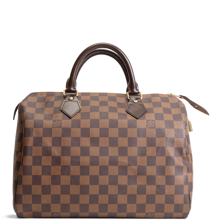 LOUIS VUITTON Damier Ebene Speedy 30