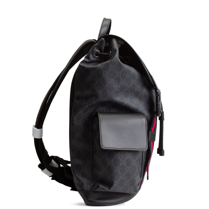 GUCCI GG Supreme Web Soft Backpack